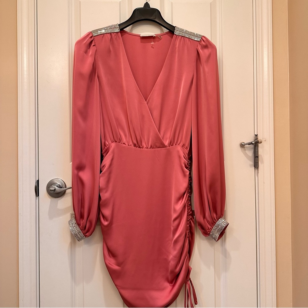 ExcellentCondition Ramy Brook Party Dress With Rhinestones Details Holiday